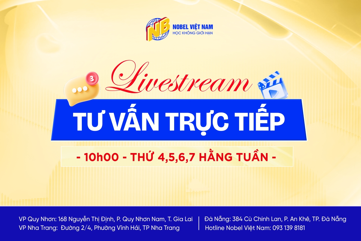 Livestream tư vấn lớp nghiệp vụ sư phạm trực tiếp 